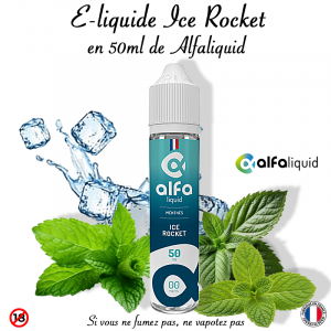 E-liquide Ice Rocket Alfaliquid 50ml