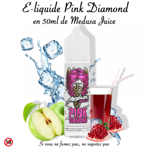 E-liquide Pink Diamond 50ml – Classic Series – Medusa – 0mg