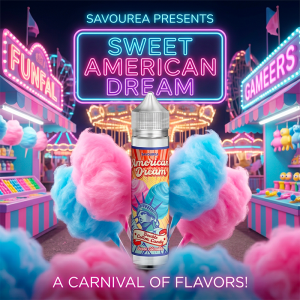 E-liquide Barbe à Papa 50ml Double Cotton Candy signé Savourea
