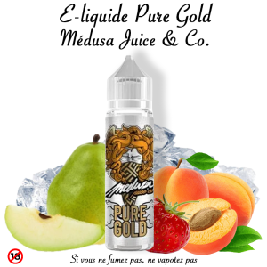 E-liquide Pure Gold 50ml Classic Series Medusa Juice Co