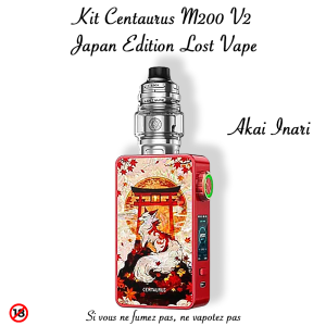 Kit Centaurus M200 V2 de Lost Vape Japan édition