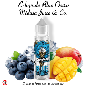 E-liquide Blue Osiris 50ml Classic Series Medusa Juice & Co.