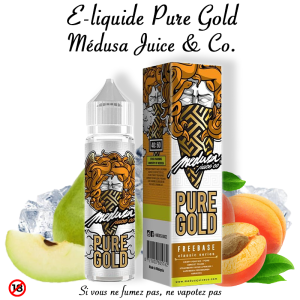 E-liquide Pure Gold 50ml Classic Series Medusa Juice Co