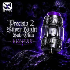 Clearomiseur Precisio 2 Sub-Ohm Édition Limitée Silver Night Bd Vape