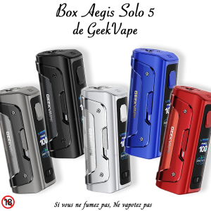 Box Aegis Solo 5 Geekvape 100W