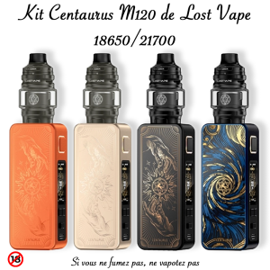 Kit Centaurus M120 Lost Vape + Centaurus Sub-Ohm V2