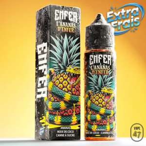 E-liquide L’Ananas d’Enfer Vape 47 50ml