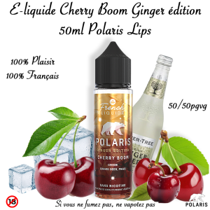 E-liquide Polaris Cherry Boom Ginger Edition 50 ml – Le French Liquide