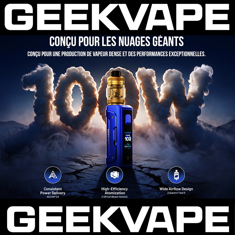 Kit Aegis Solo 5 Geekvape 100W - Z Subohm Tank 5 – Image 2