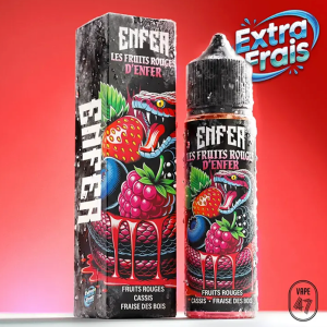 E-liquide Les Fruits Rouges d’Enfer E-liquide Vape47 50 mL